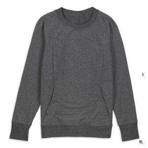 Size 8 Lululemon Grey Sweatshirt